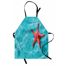 Vivid Blue Water Apron