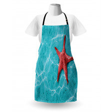 Vivid Blue Water Apron