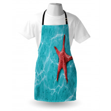 Vivid Blue Water Apron