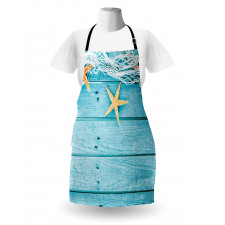 Rustic Fish Net Apron