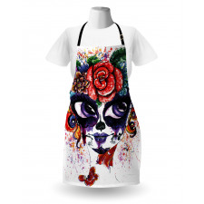 Floral Big Eyes Apron