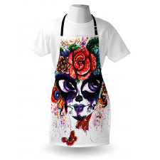 Floral Big Eyes Apron