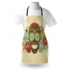 Vintage Gothic Face Apron