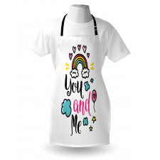 Rainbow Romance Apron