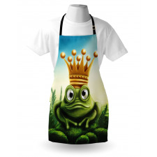 Frog Prince on Moss Stone Apron