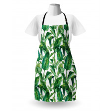 Watercolored Banana Tree Apron