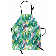 Flowers Plumeria Lilacs Apron