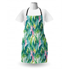 Flowers Plumeria Lilacs Apron