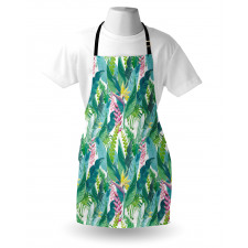 Flowers Plumeria Lilacs Apron