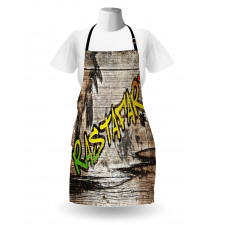 Rastafari Street Graffiti Apron