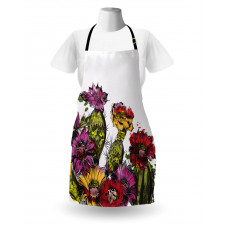 Potted Plant Blossom Apron