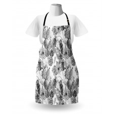 Boho Style Botanical Apron