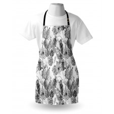 Boho Style Botanical Apron