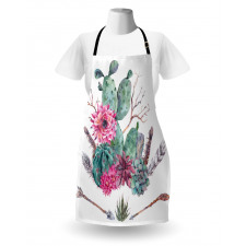 Exotic Bouquet Vintage Apron