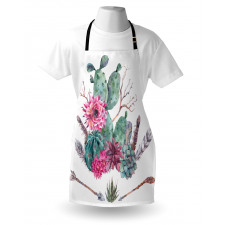 Exotic Bouquet Vintage Apron