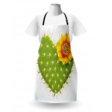 Thorny Opuntia Heart Apron