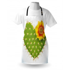 Thorny Opuntia Heart Apron