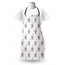 Heart Balloons Apron