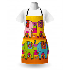 Funky Floral Apron