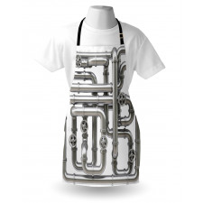 Maze of Pipes Apron