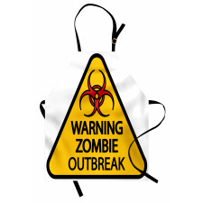 Warning Outbreak Apron