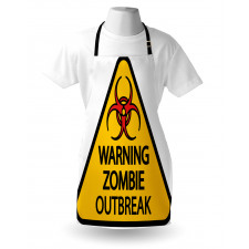 Warning Outbreak Apron