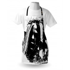 Crazy Man Horror Apron