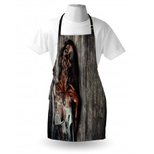 Angry Dead Woman Apron