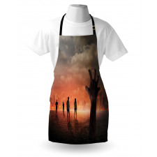 Death Burning City Apron