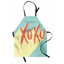 Pop Art Style Retro Vibrant Apron