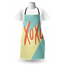 Pop Art Style Retro Vibrant Apron