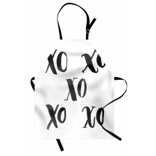 Classic Old Fashion Letters Apron