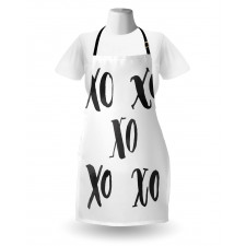 Classic Old Fashion Letters Apron