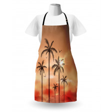 Palms Dramatic Sky Apron