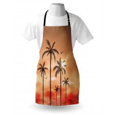 Palms Dramatic Sky Apron