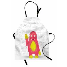 Funny Smart Monster Apron