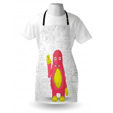 Funny Smart Monster Apron