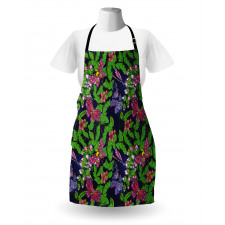 Tropical Vivid Petal Apron