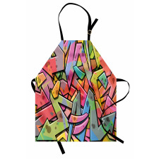 Abstract Grunge Arrows Apron