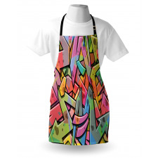 Abstract Grunge Arrows Apron