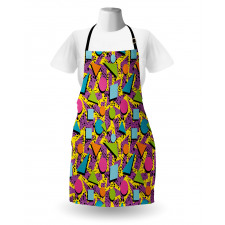 Funky Geometric Style Apron