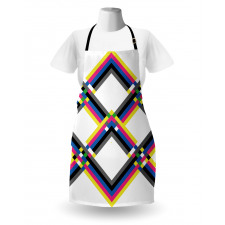 Zigzag Colorful Apron