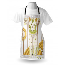 Magic Kitty Ornate Apron