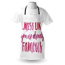 Fashion Words Apron