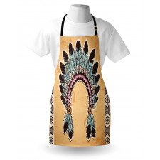 Folkloric Aztec Headband Apron