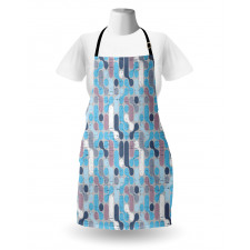 Grunge Retro Rounds Apron