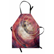 Grunge Circles Apron