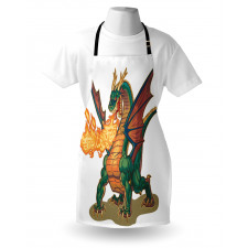 Mythical Monster Mascot Apron