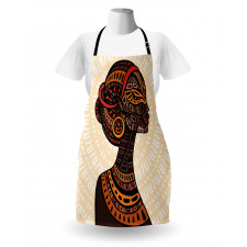 Portrait Folk Art Apron