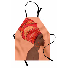 Young Girl Turban Apron